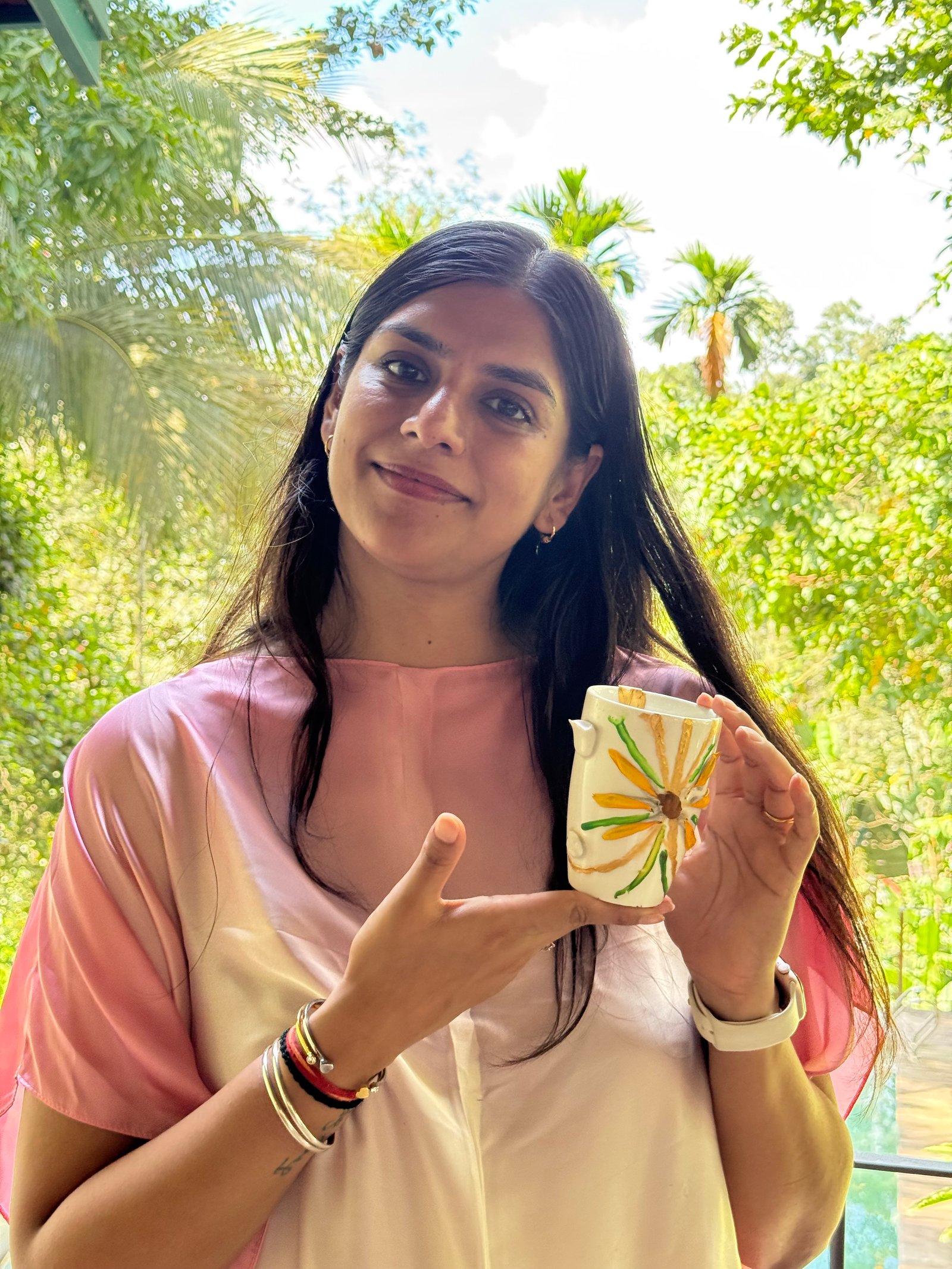 Dipna, Sacred Cocoon retreat guest